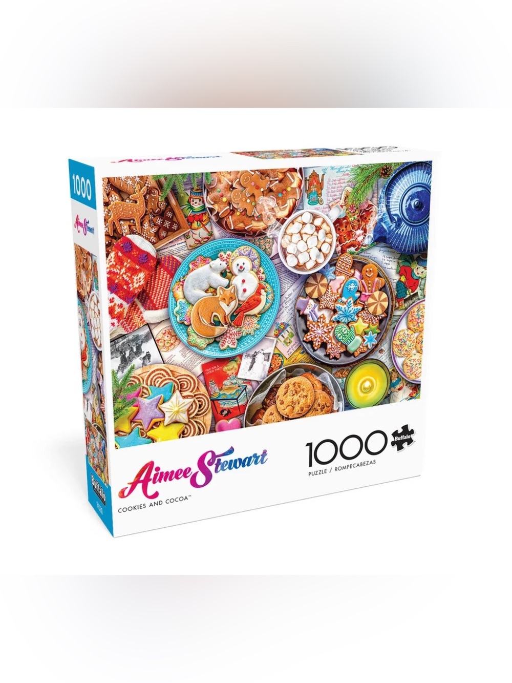 Buffalo Games Aimee Stewart: Cookies and Cocoa 1000 Piece Puzzle